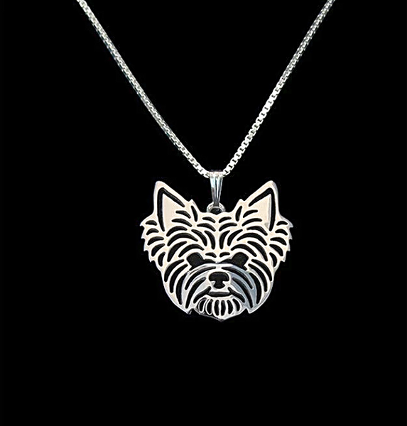 Yorkshire Terrier Pendant Necklace - The Sofia Shop