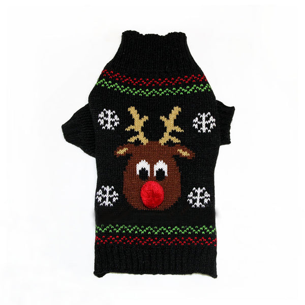 Rudolph Pet Sweater - The Sofia Shop