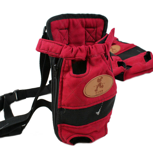 Dog Backpack Carrier + Portable Travel Bowl - The Sofia Shop